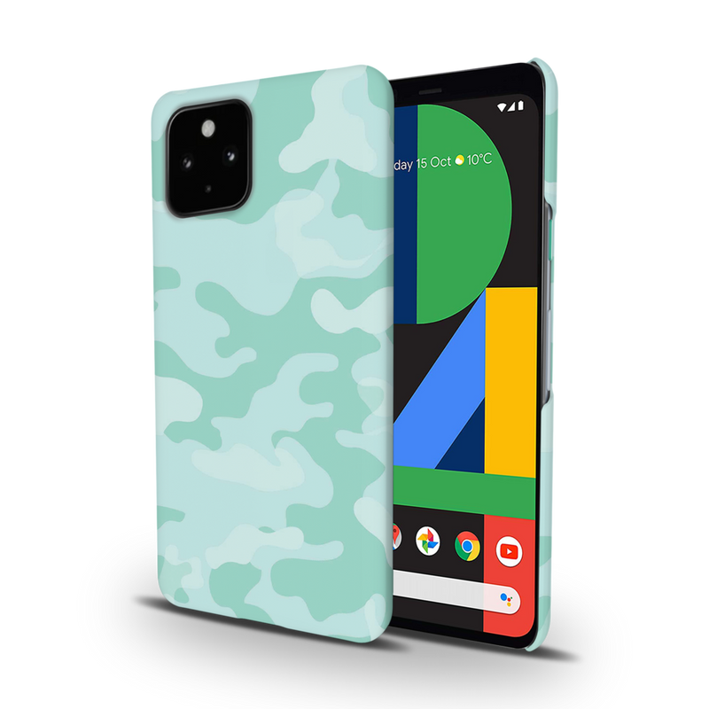 Xteal and White Printed Slim Cases and Cover for Pixel 4A