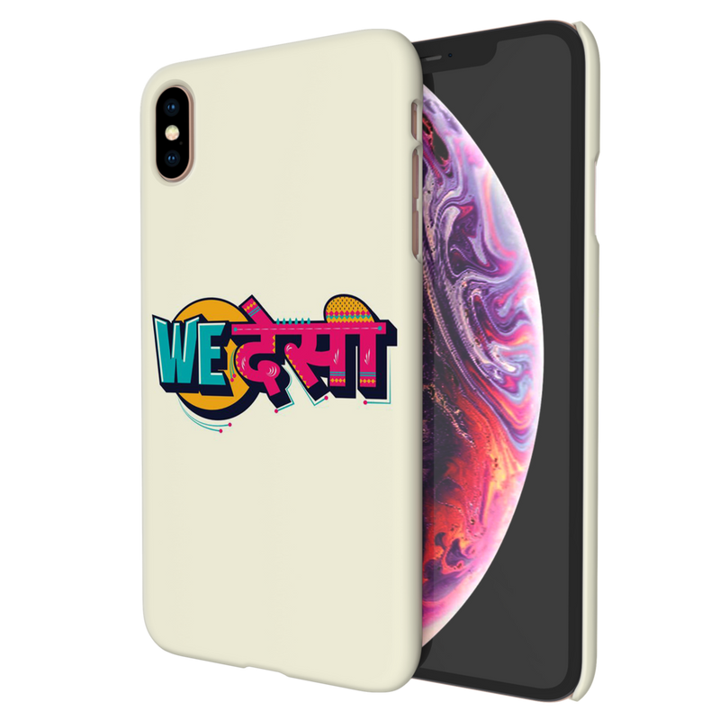 We desi Printed Slim Cases and Cover for iPhone XS Max