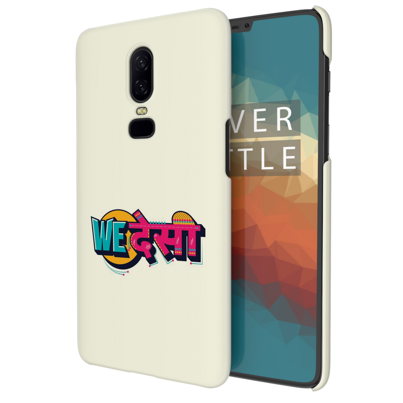 We desi Printed Slim Cases and Cover for OnePlus 6