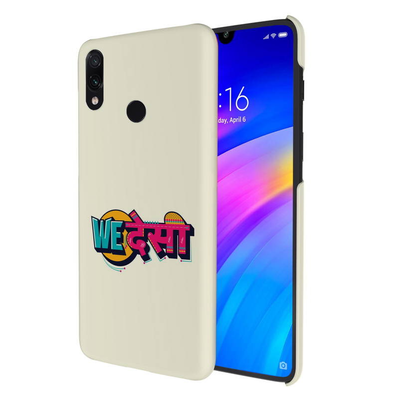 We desi Printed Slim Cases and Cover for Redmi Note 7 Pro