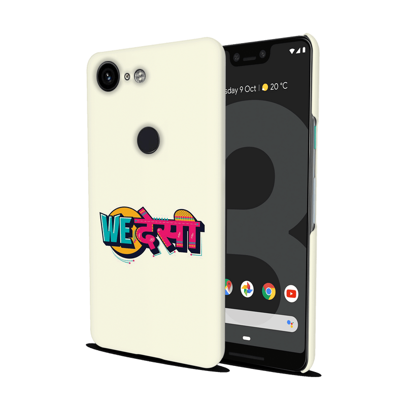 We desi Printed Slim Cases and Cover for Pixel 3