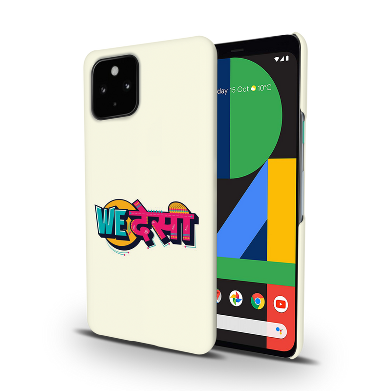 We desi Printed Slim Cases and Cover for Pixel 4A