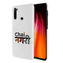 Chai Nagri Printed Slim Cases and Cover for Redmi Note 8