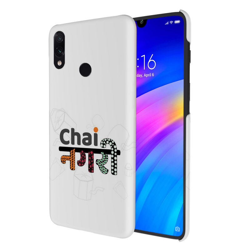 Chai Nagri Printed Slim Cases and Cover for Redmi Note 7 Pro