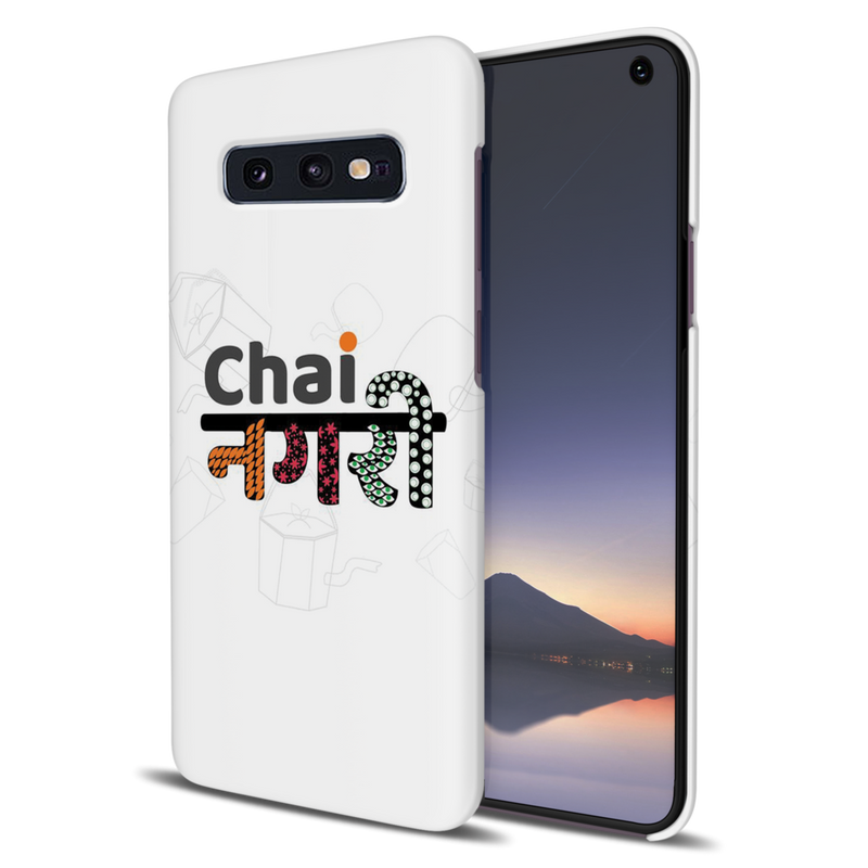 Chai Nagri Printed Slim Cases and Cover for Galaxy S10E