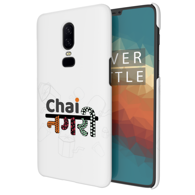 Chai Nagri Printed Slim Cases and Cover for OnePlus 6