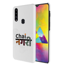 Chai Nagri Printed Slim Cases and Cover for Galaxy A20S