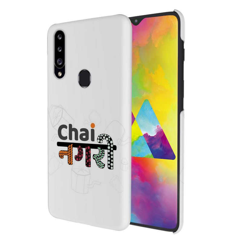 Chai Nagri Printed Slim Cases and Cover for Galaxy A20S