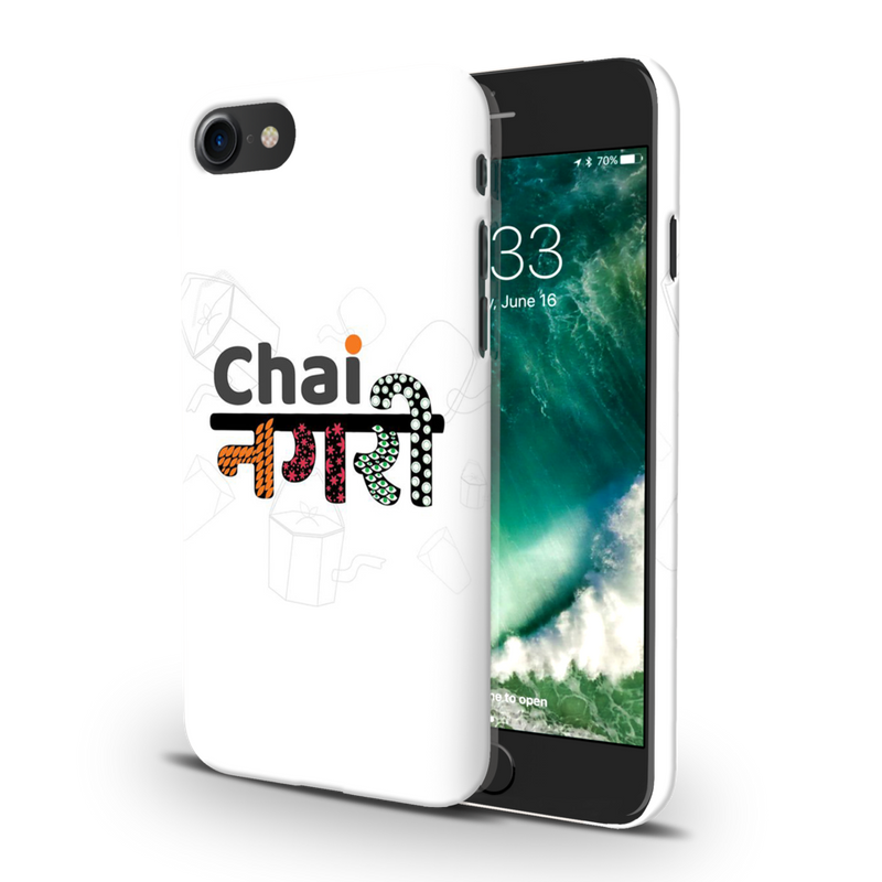 Chai Nagri Printed Slim Cases and Cover for iPhone 8