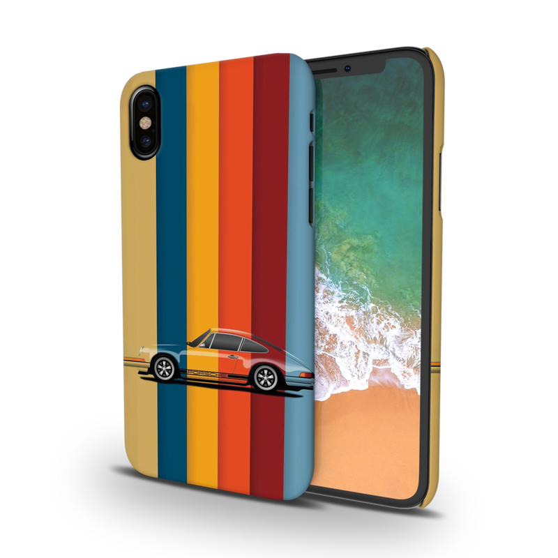 Vintage car Printed Slim Cases and Cover for iPhone X