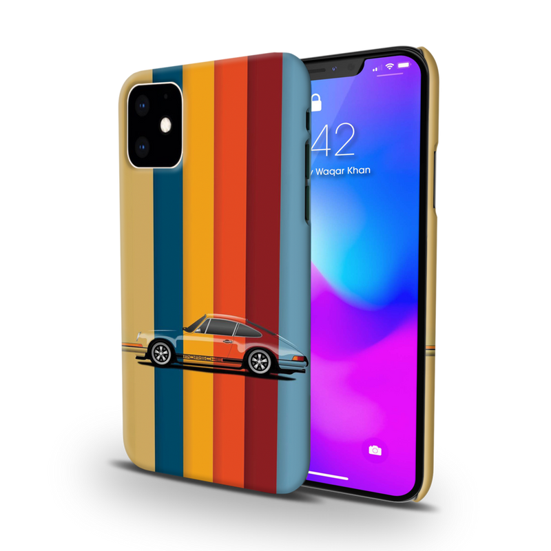 Vintage car Printed Slim Cases and Cover for iPhone 11