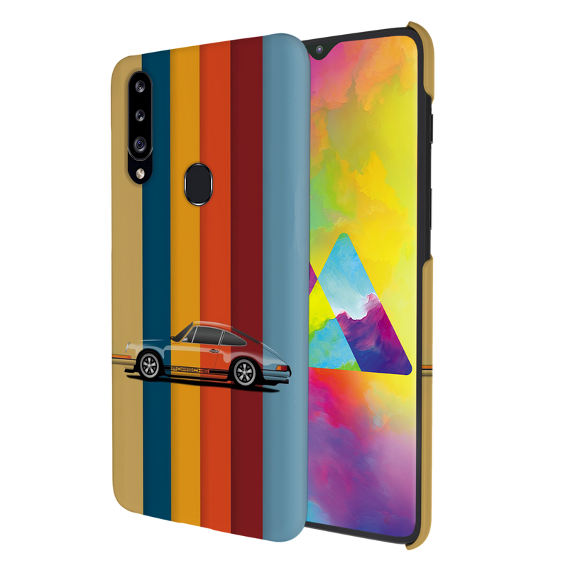 Vintage car Printed Slim Cases and Cover for Galaxy A20S