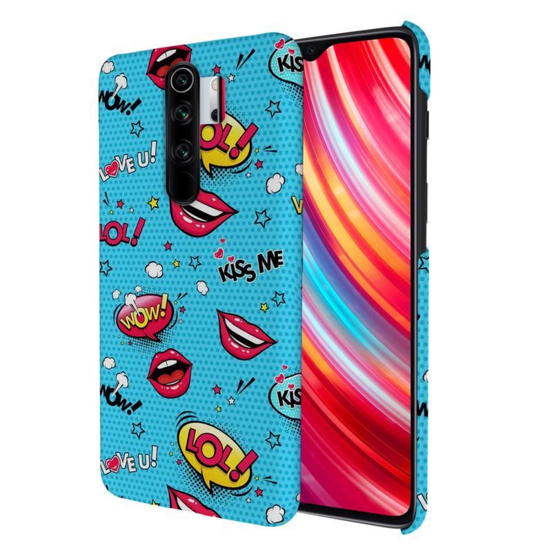 Kiss me Printed Slim Cases and Cover for Redmi Note 8 Pro