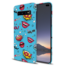 Kiss me Printed Slim Cases and Cover for Galaxy S10
