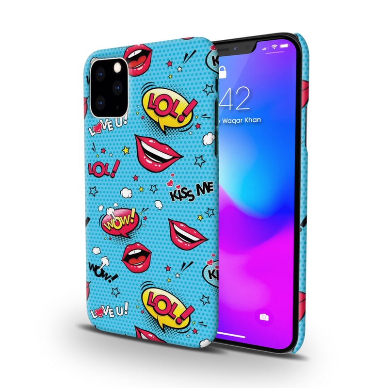 Kiss me Printed Slim Cases and Cover for iPhone 11 Pro