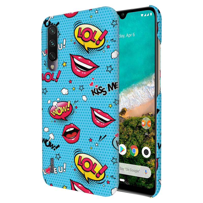 Kiss me Printed Slim Cases and Cover for Redmi A3