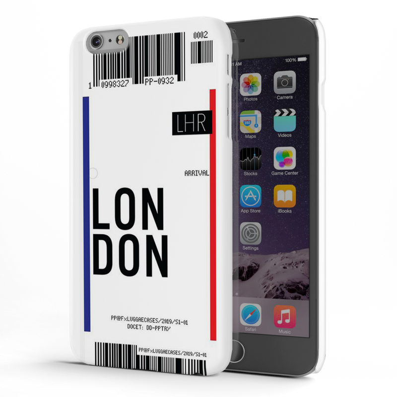 London Ticket Printed Slim Cases and Cover for iPhone 6 Plus