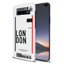 London Ticket Printed Slim Cases and Cover for Galaxy S10