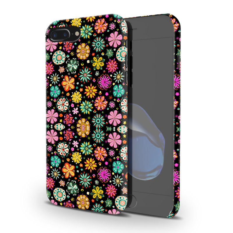 Night Florals Printed Slim Cases and Cover for iPhone 8 Plus