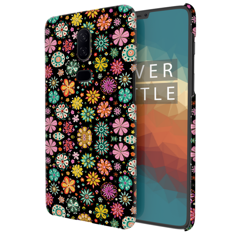 Night Florals Printed Slim Cases and Cover for OnePlus 6