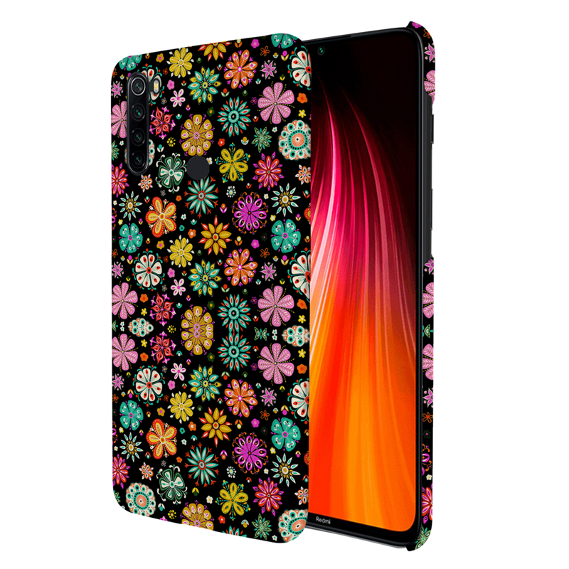 Night Florals Printed Slim Cases and Cover for Redmi Note 8