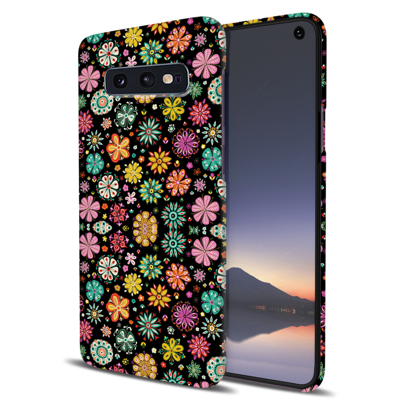 Night Florals Printed Slim Cases and Cover for Galaxy S10E