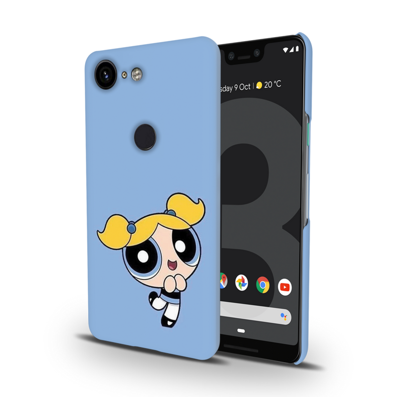 Powerpuff girl Printed Slim Cases and Cover for Pixel 3