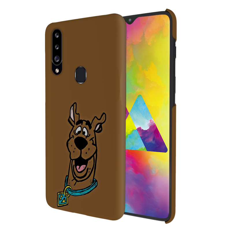 Pluto Smile Printed Slim Cases and Cover for Galaxy A20S