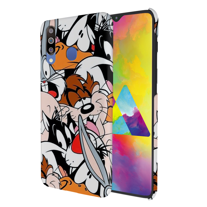 Looney Toons pattern Printed Slim Cases and Cover for Galaxy M30