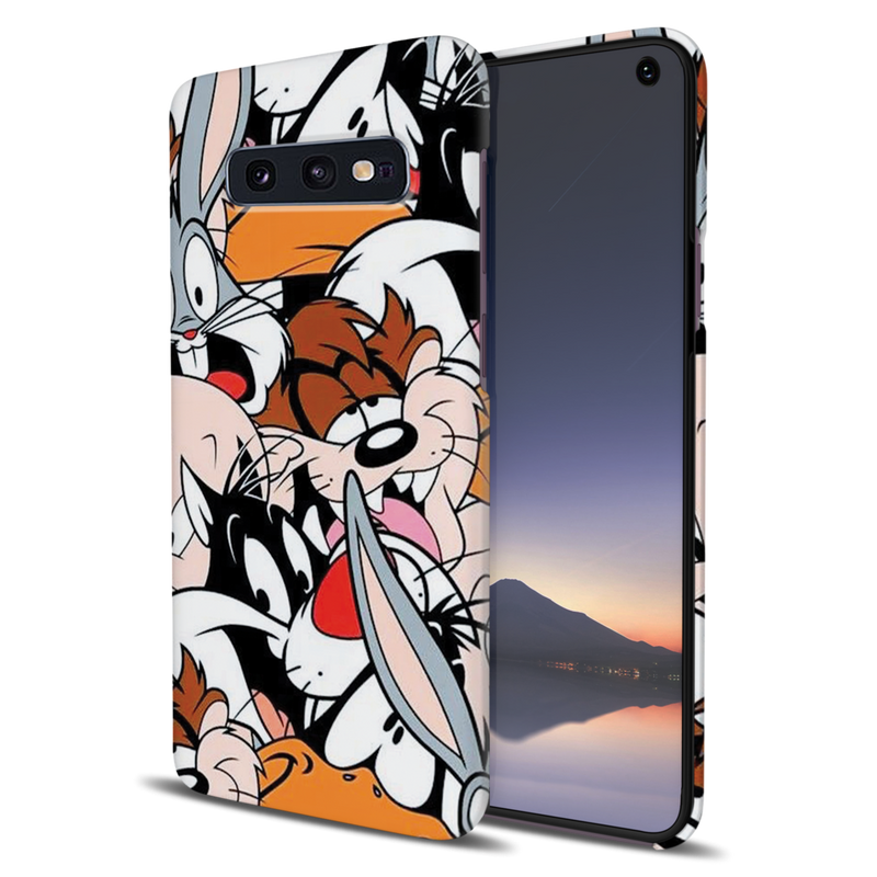 Looney Toons pattern Printed Slim Cases and Cover for Galaxy S10E