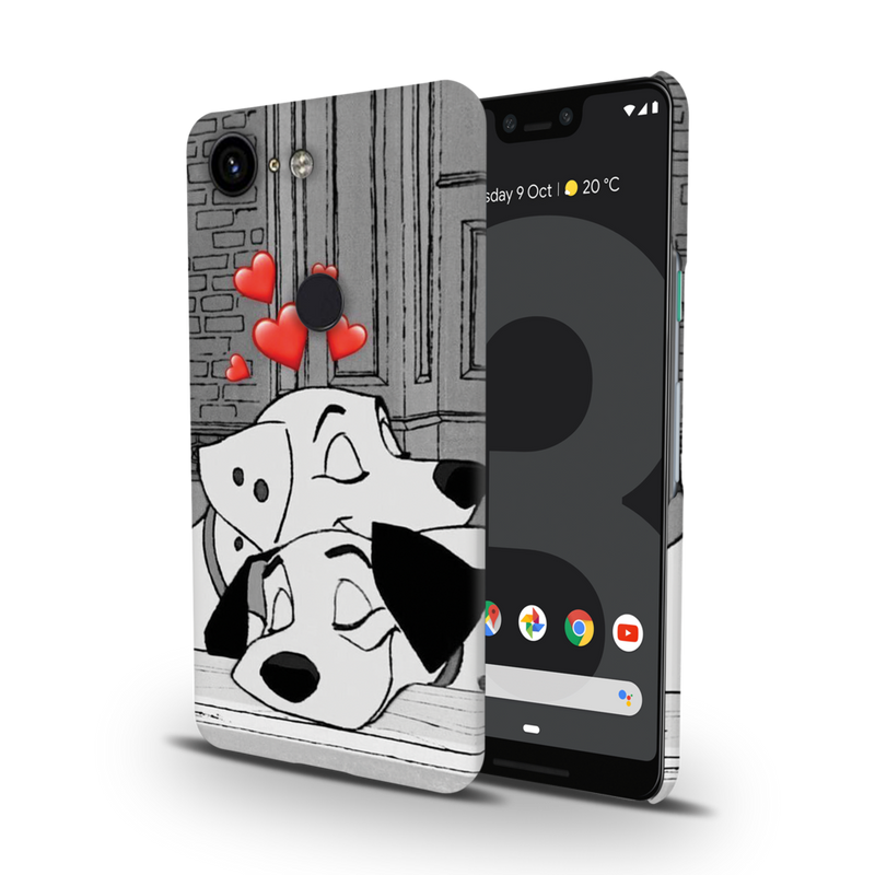 Dogs Love Printed Slim Cases and Cover for Pixel 3 XL