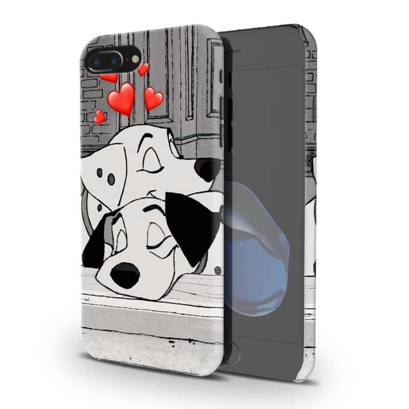 Dogs Love Printed Slim Cases and Cover for iPhone 8 Plus