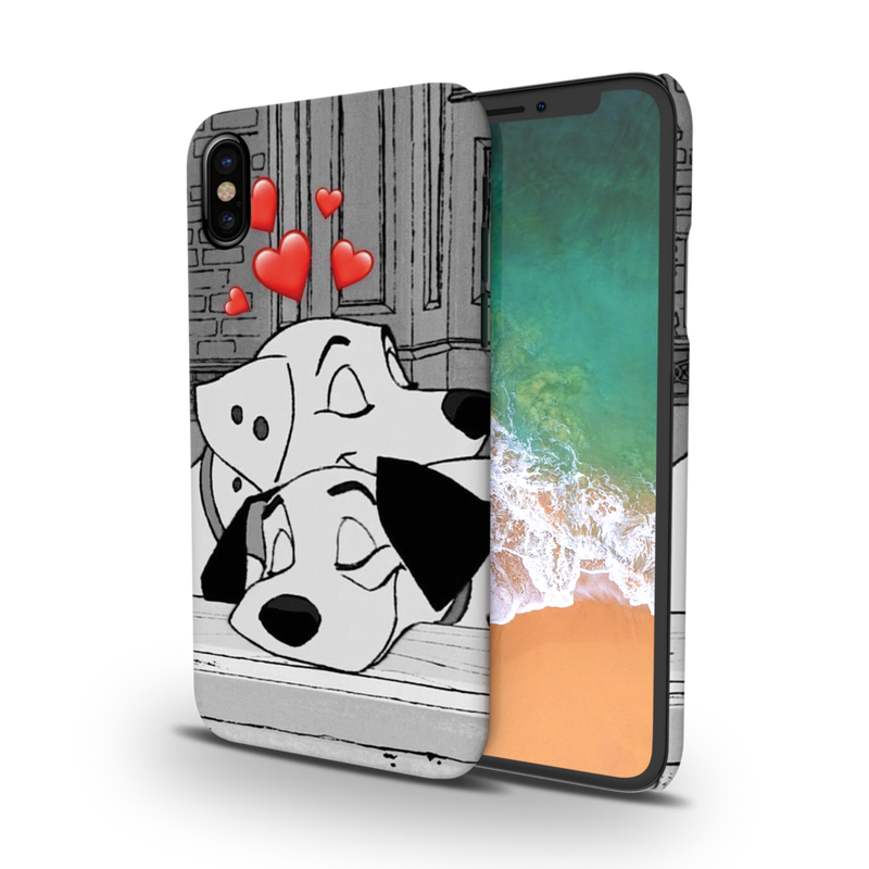 Dogs Love Printed Slim Cases and Cover for iPhone XS