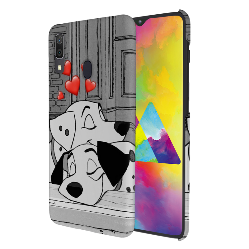 Dogs Love Printed Slim Cases and Cover for Galaxy A30
