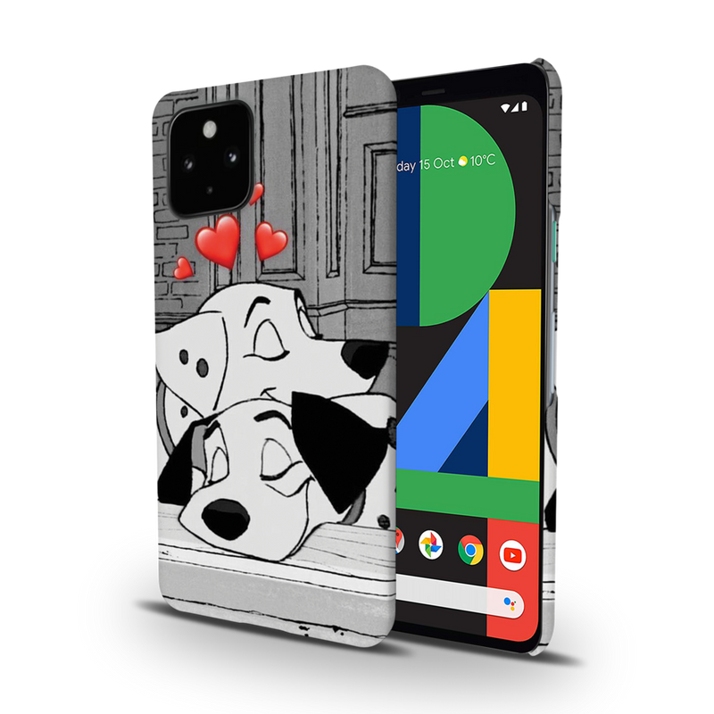 Dogs Love Printed Slim Cases and Cover for Pixel 4A