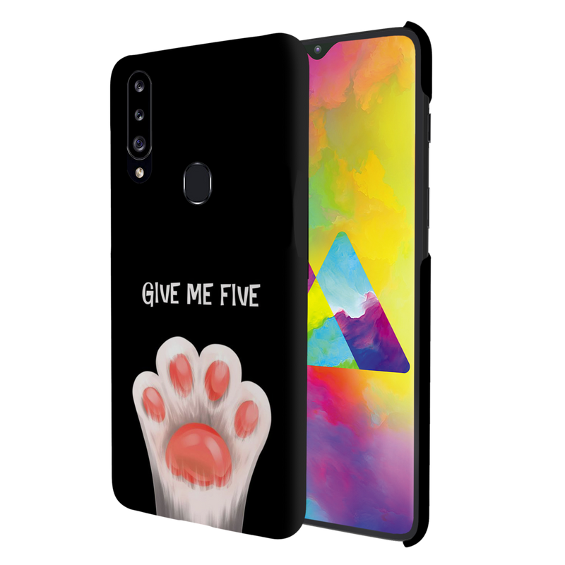 Give me five Printed Slim Cases and Cover for Galaxy A20S