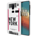 New York ticket Printed Slim Cases and Cover for OnePlus 6