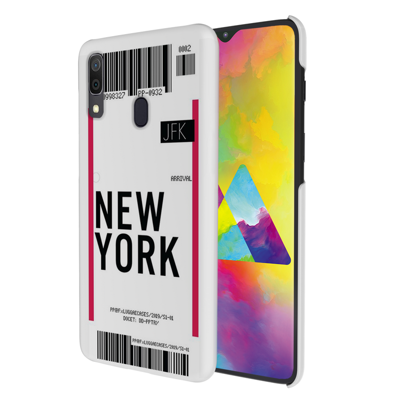 New York ticket Printed Slim Cases and Cover for Galaxy A30