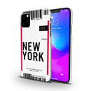 New York ticket Printed Slim Cases and Cover for iPhone 11 Pro