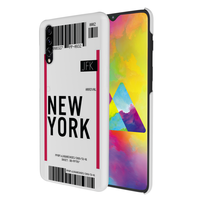 New York ticket Printed Slim Cases and Cover for Galaxy A50