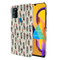 Feather pattern Printed Slim Cases and Cover for Galaxy M30S