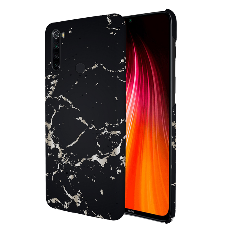 Dark Marble Printed Slim Cases and Cover for Redmi Note 8