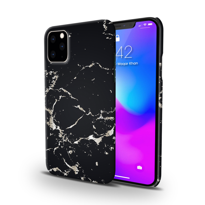 Dark Marble Printed Slim Cases and Cover for iPhone 11 Pro