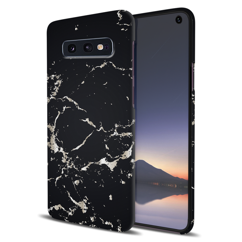 Dark Marble Printed Slim Cases and Cover for Galaxy S10E