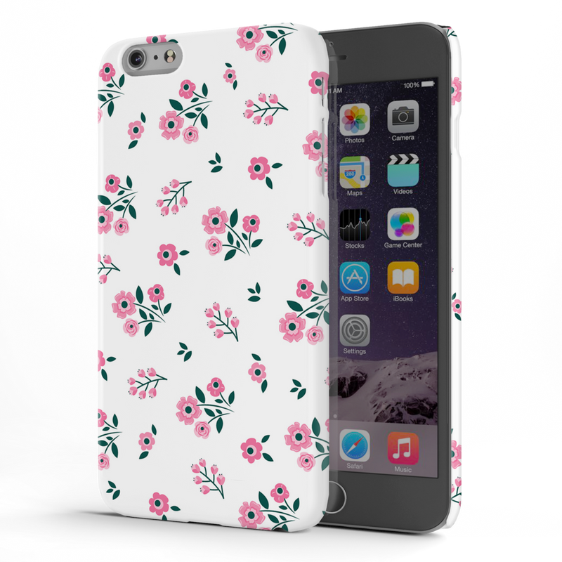 Pink florals Printed Slim Cases and Cover for iPhone 6 Plus