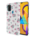 Pink florals Printed Slim Cases and Cover for Galaxy M30S