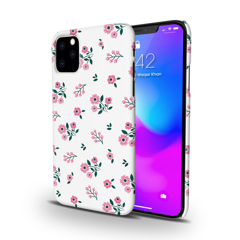 Pink florals Printed Slim Cases and Cover for iPhone 11 Pro