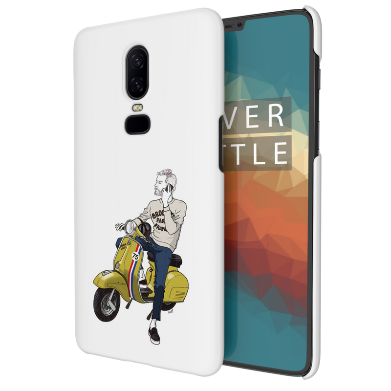 Scooter 75 Printed Slim Cases and Cover for OnePlus 6