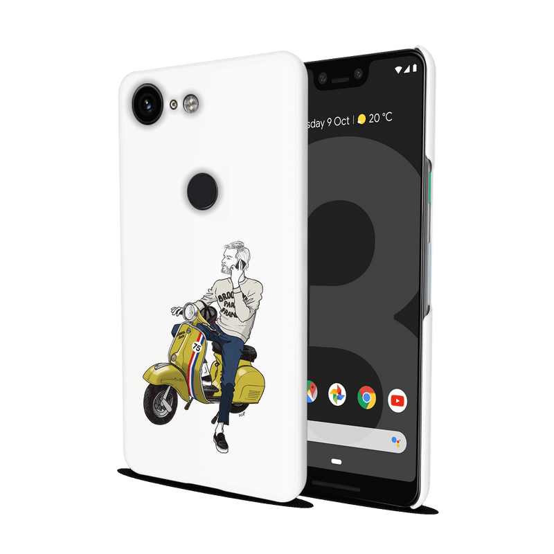 Scooter 75 Printed Slim Cases and Cover for Pixel 3