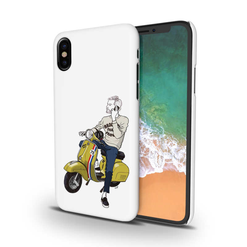 Scooter 75 Printed Slim Cases and Cover for iPhone X